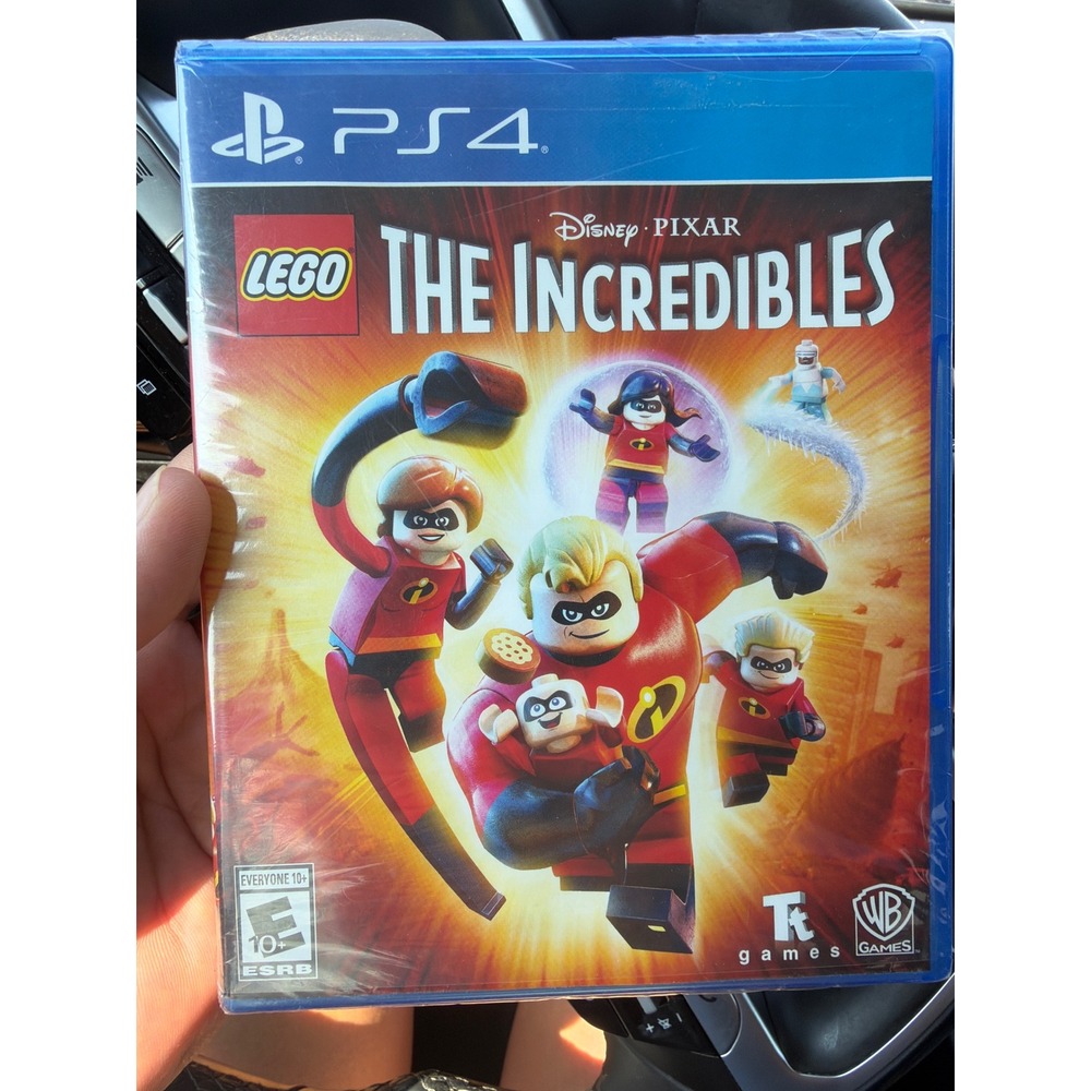 LEGO Disney Pixar The Incredibles Sony PlayStation 4 PS4 Game New Sealed